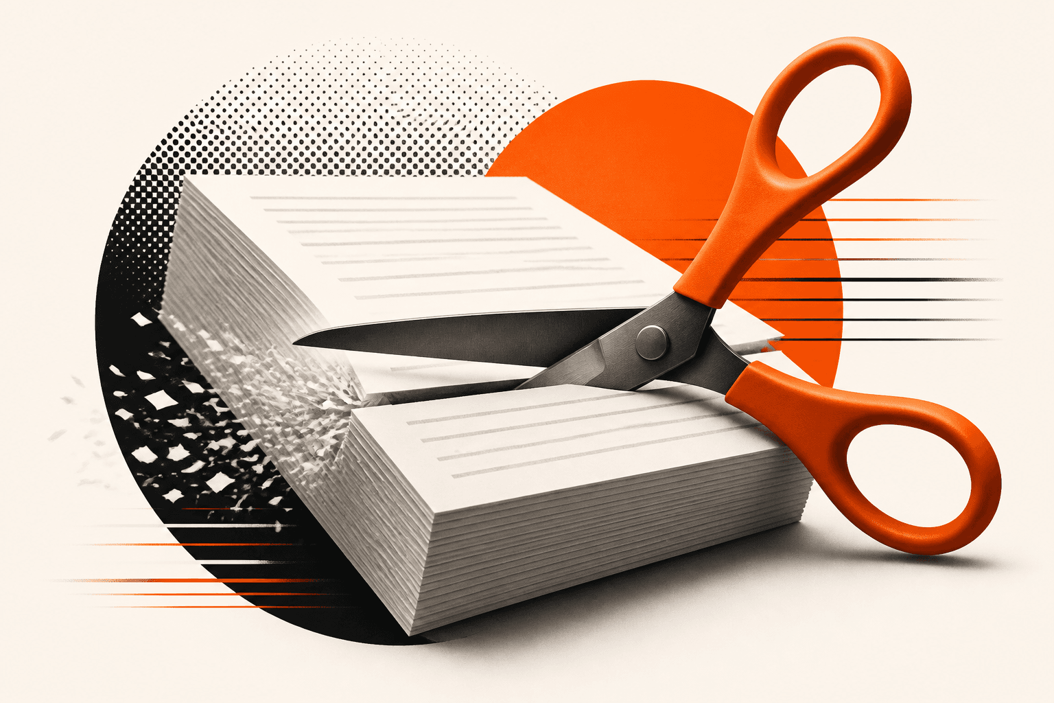 Editorial illustration for How to Make It Shorter: Cut Words Without Losing SEO Value